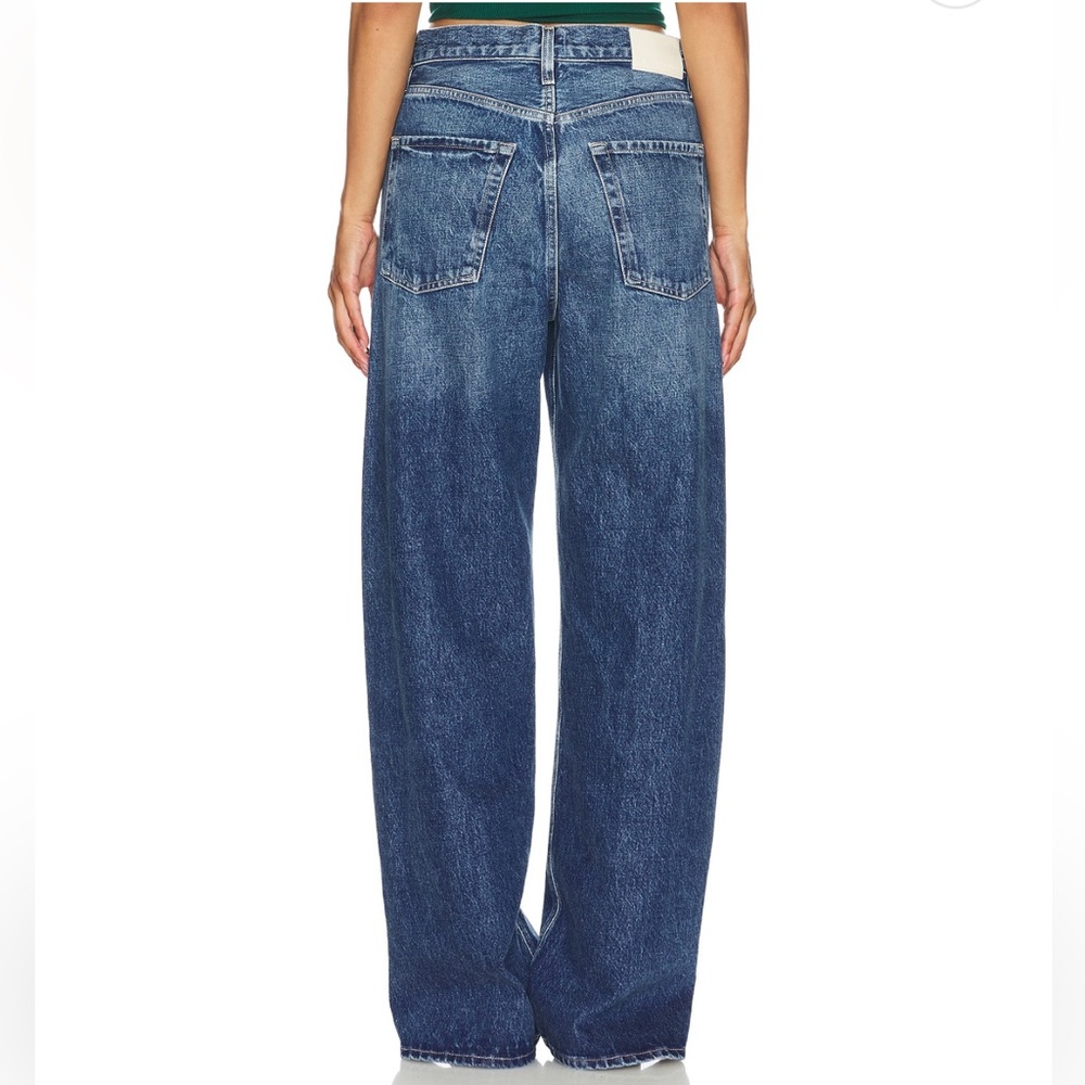 Citizens Of Humanity Medium Blue Wide-Leg High-Rise Jeans - Picture 3 of 14